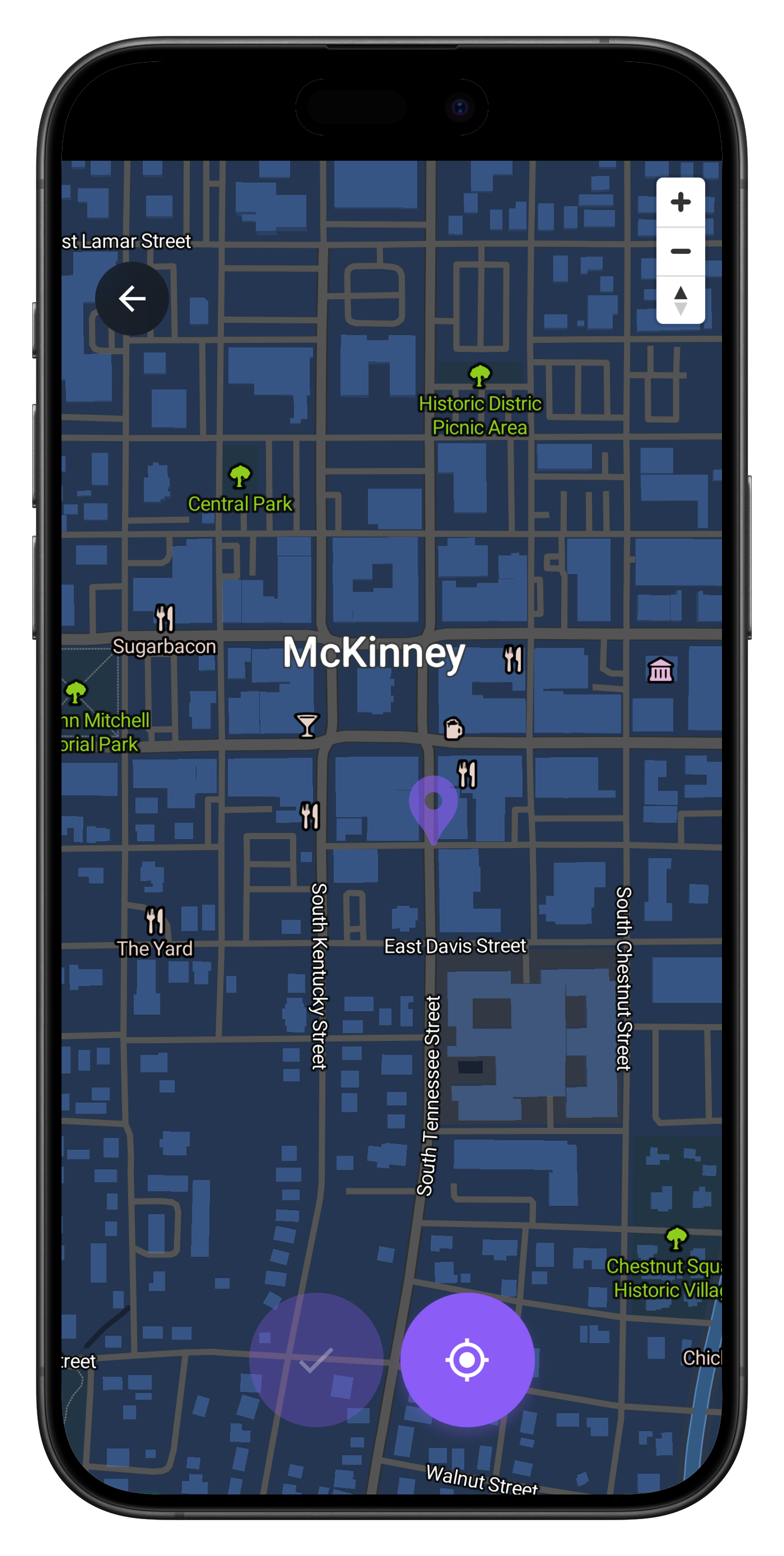 Map Mode Pin